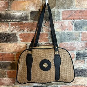 5 for $25🔥Tan Chestnut Quilted Faux Leather Double Strap Handle Purse New